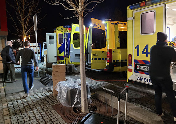 Ambulanzen Ukraine