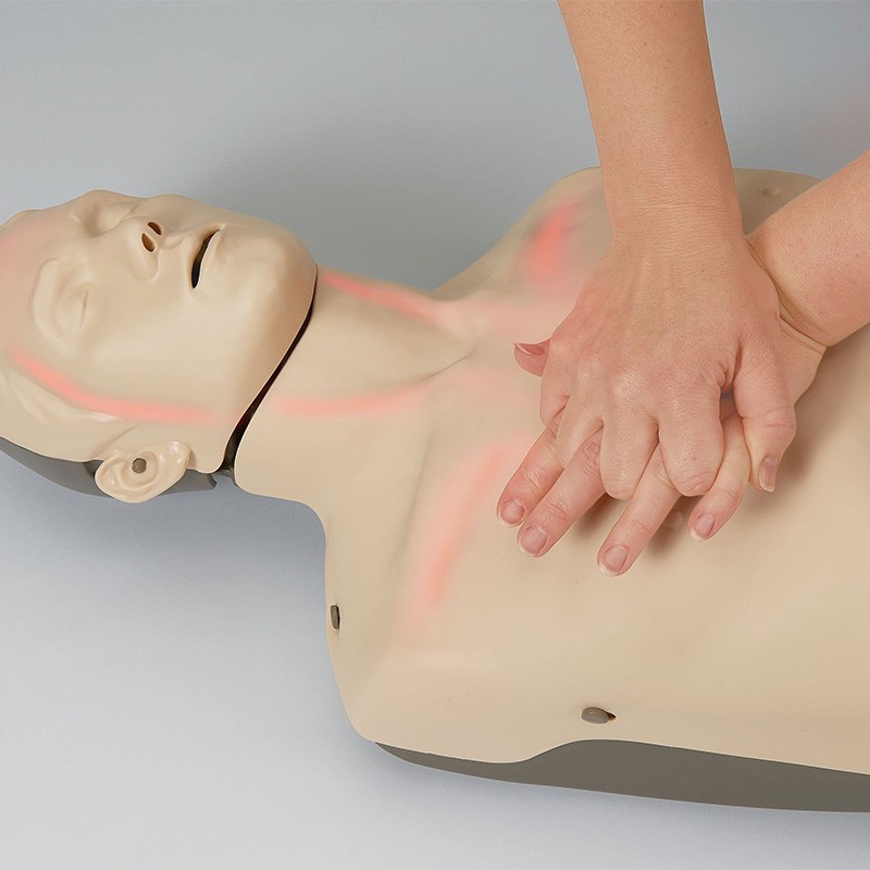 Reanimationspuppen mit LED