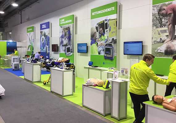 Messestand an der IFAS Messestand an der IFAS