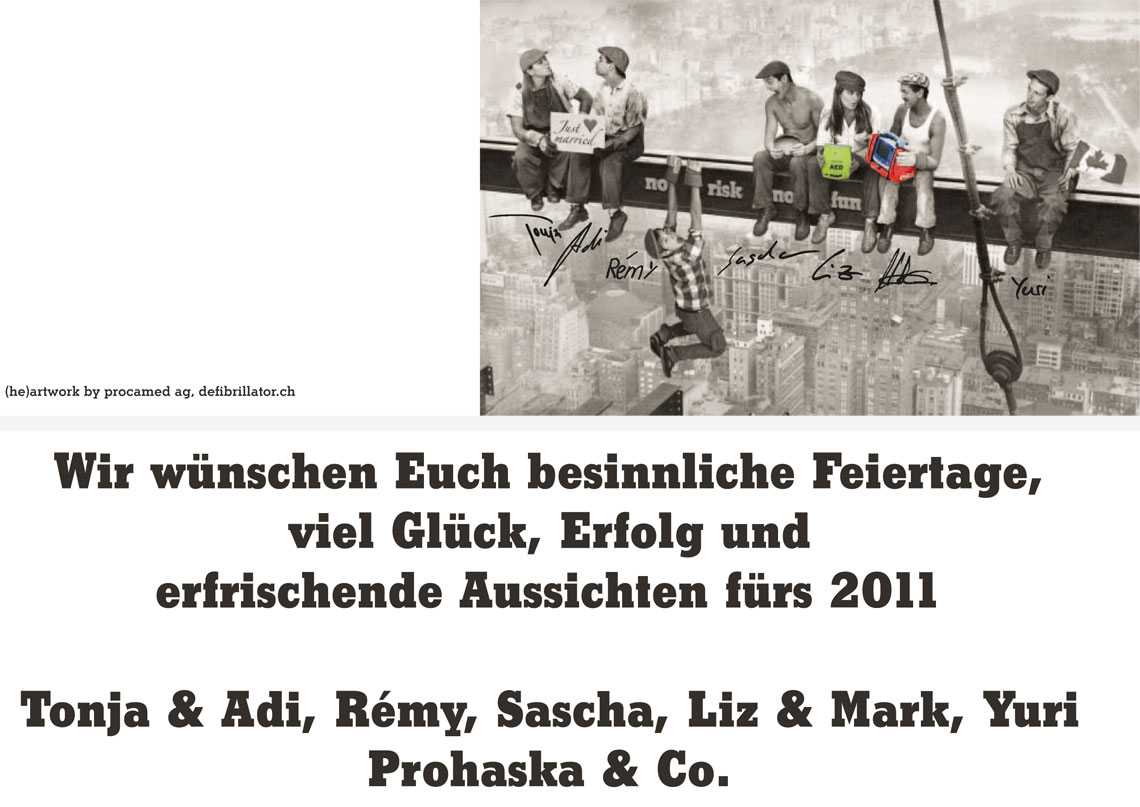 Weihnachtskarte 2010