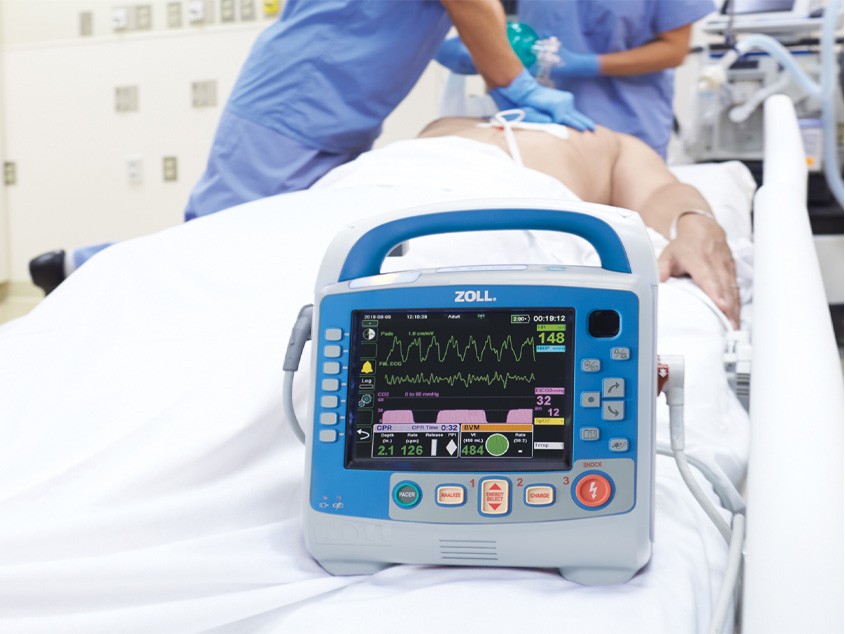 Defibrillator / Monitor X Series im Spital
