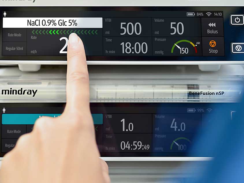 Benefusion n Serie Touchscreen Infusionssystem