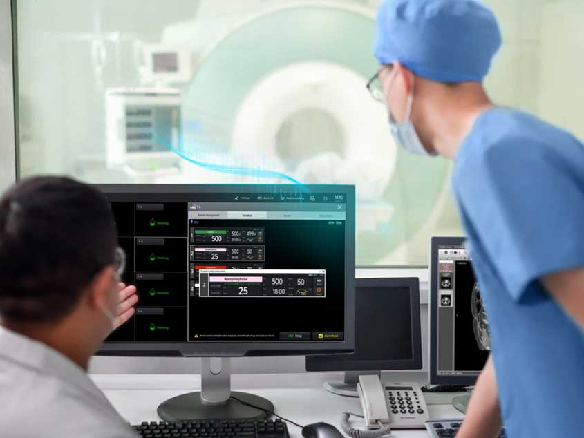 für den MRI Bereich Benefusion MRI-Station