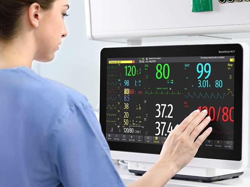 Patientenmonitor N17 benutzerfreundliches Interface