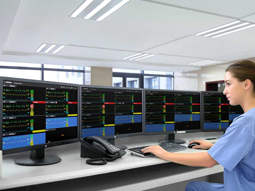 Patientenmonitore von Mindray Netzwerk im Krankenhaus
