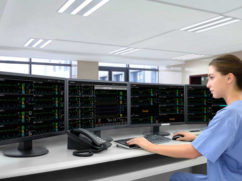 Hohe Effizienz für das Team BeneVision Central Monitoring System