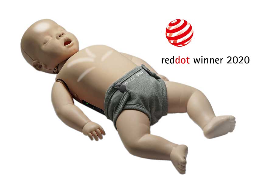 Reanimationspuppe Brayden Baby Trainingspuppe